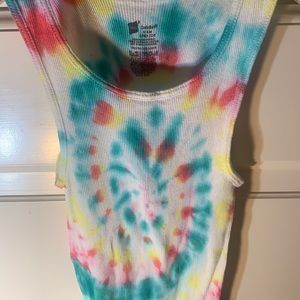 Tie-Dye Tank Top Woman's Size Medium